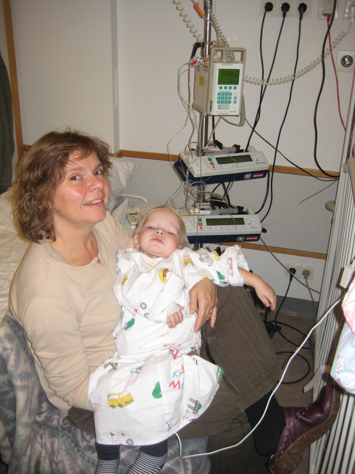 U maminky a mezi pristroji